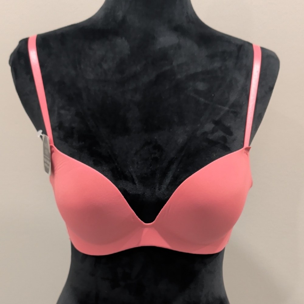 Sophie b. Coral Pink Smooth Push Up Bra
